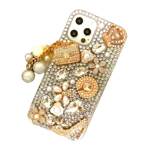 Max-ABC S9+Protective Phone Case Crystal Glitter Bling Shiny Crystal Rhinestone - Picture 4 of 5